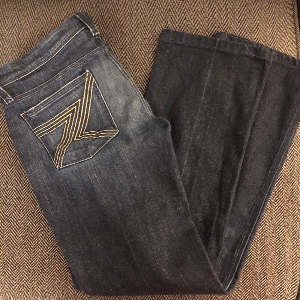 7 For All Mankind Flynt Jeans (30) (defect)